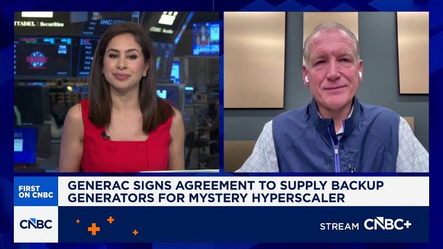 Generac CEO Aaron Jagdfeld on power supply agreement with mystery hyperscaler