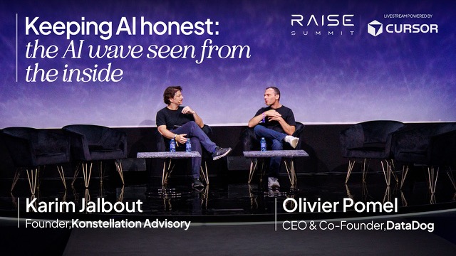 Keeping AI Honest: The AI Wave Seen From the Inside | Olivier Pomel, Datadog