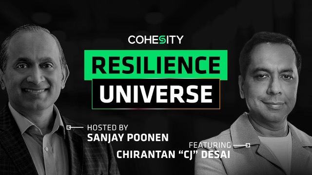 Resilience Universe with Sanjay Poonen | Chirantan "CJ" Desai