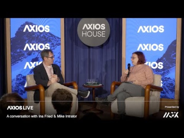 CoreWeave's Mike Intrator & Axios' Ina Fried
