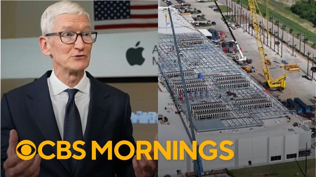 Outgoing Apple CEO Tim Cook discusses new U.S. manufacturing, job impact and more