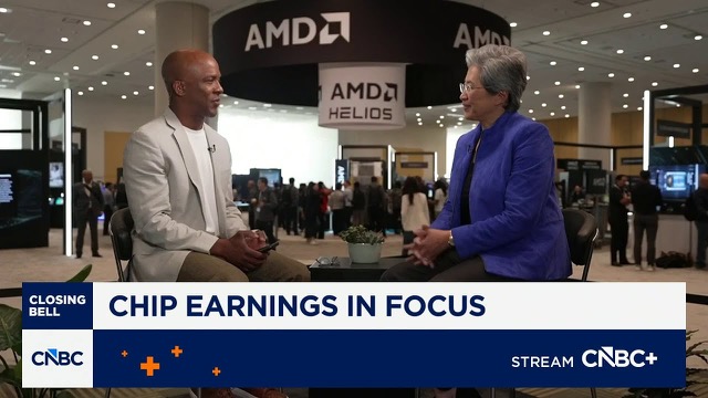 AMD CEO Lisa Su: We're seeing 30 times more performance with our Helios systems