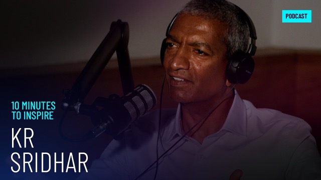 The future of SUSTAINABLE energy | 10 MINUTES TO INSPIRE with KR Sridhar