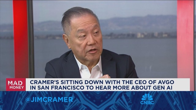 Broadcom CEO Hock Tan goes one-on-one with Jim Cramer