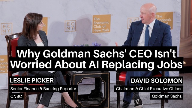 Will AI Destroy Jobs? Goldman Sachs CEO David Solomon Weighs In