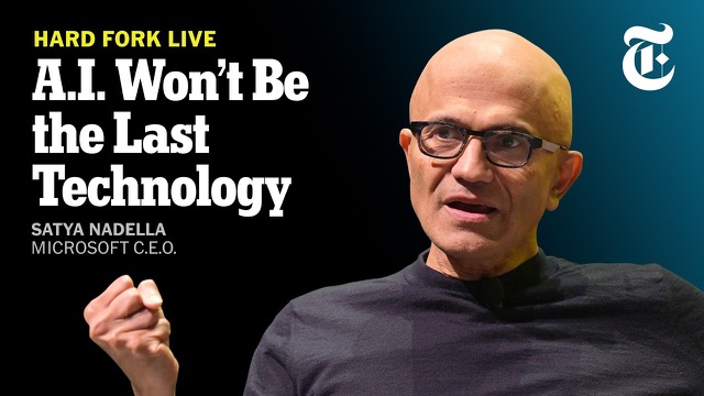 Satya Nadella on A.I. Jobs: Humans Will Do the 'Glue Work'